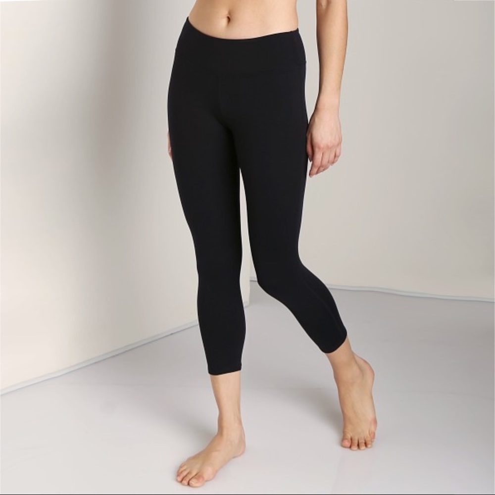 Sport High Impact Cropped Legging Black